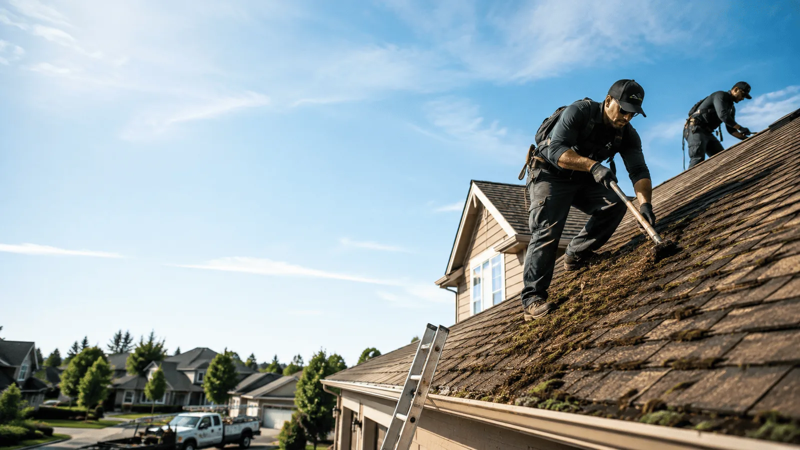 Roof Moss Removal in Fairchance, PA near me